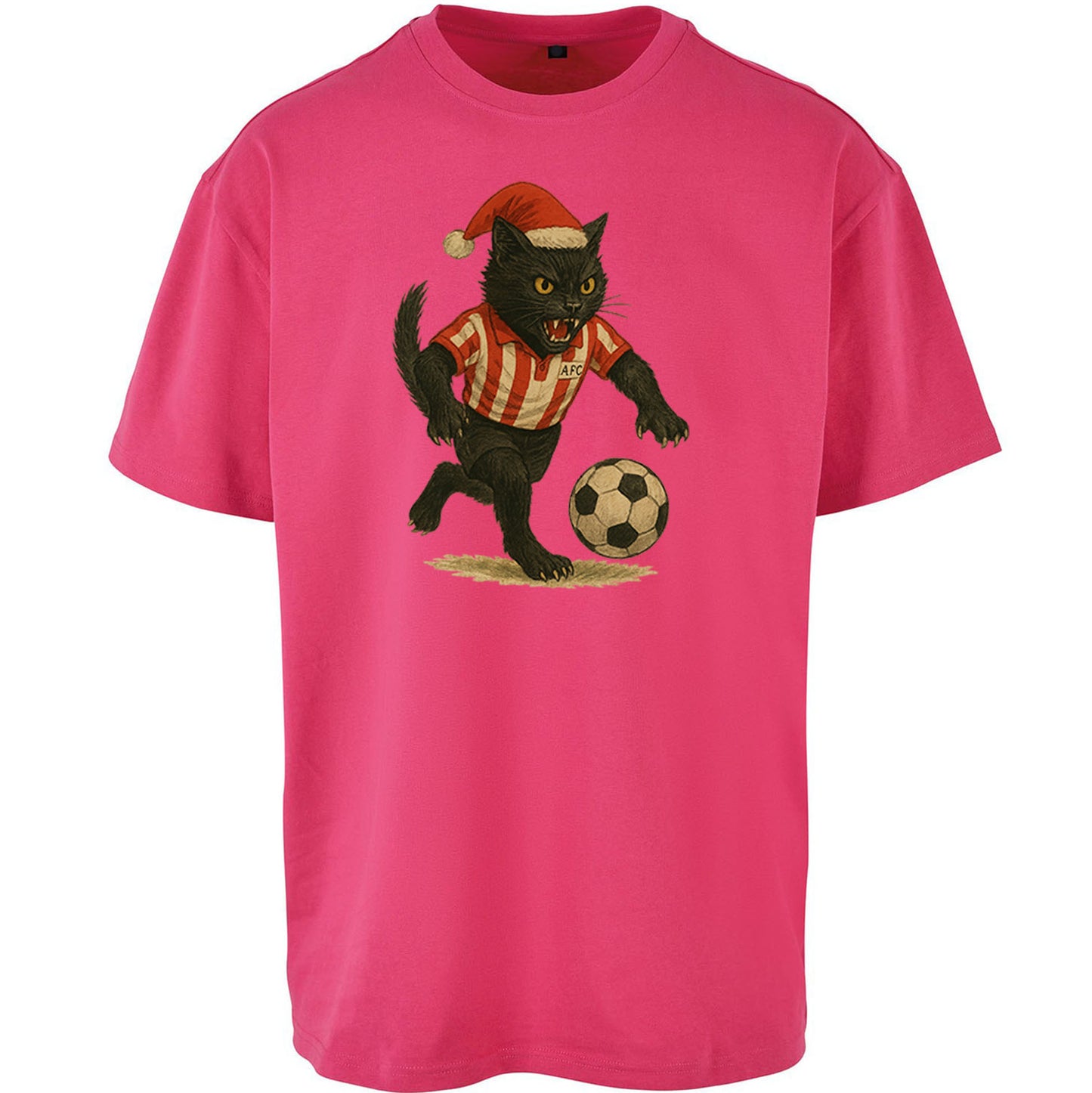 Sunderland Football Christmas Oversized T Shirt
