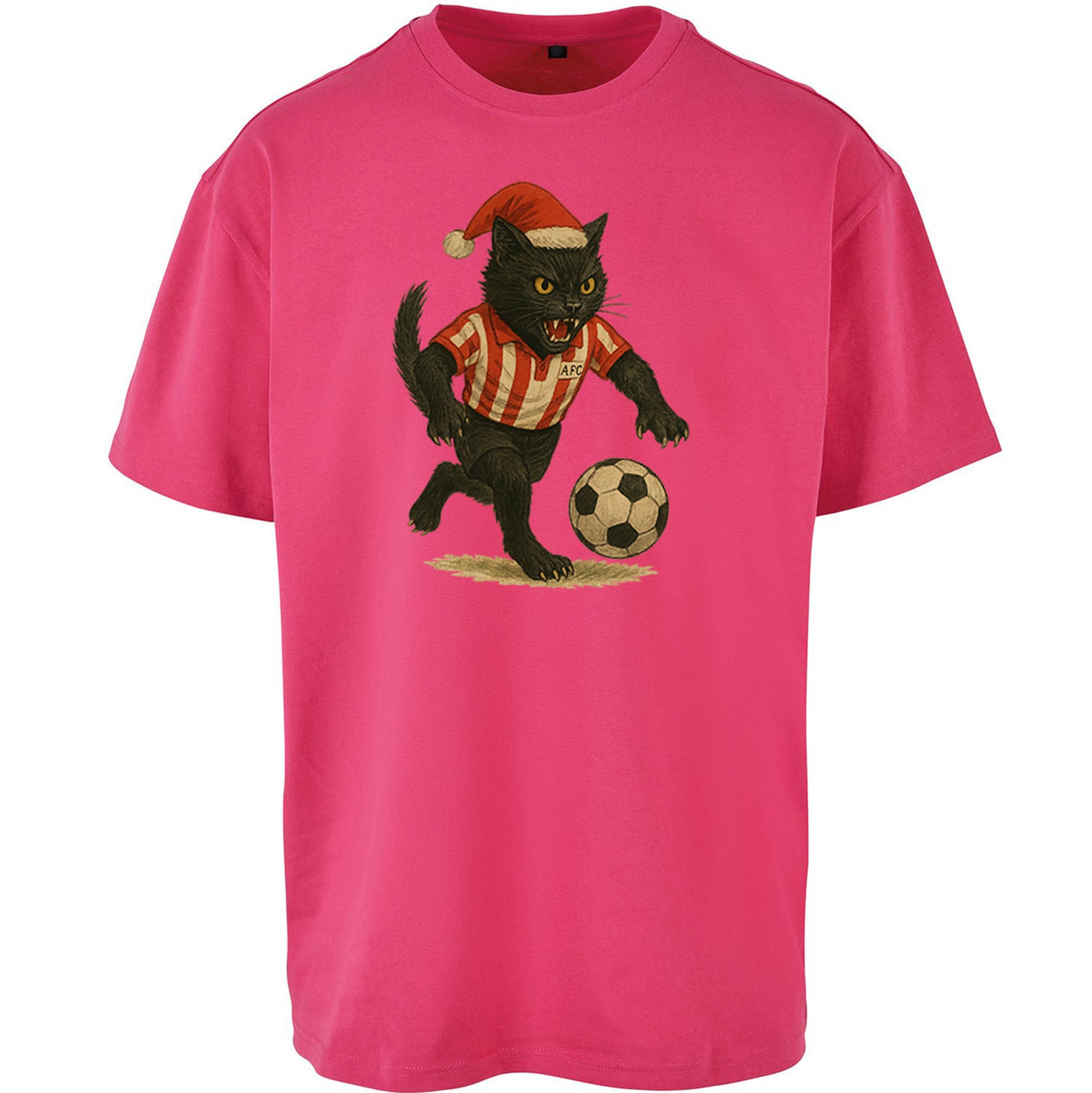 Sunderland Football Christmas Oversized T Shirt