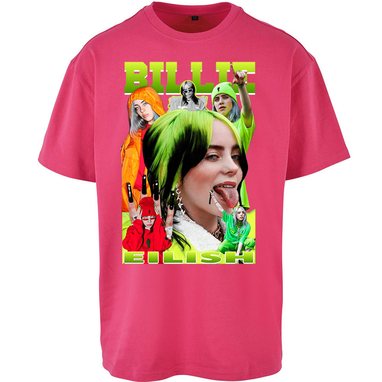 Billie Eilish Green Oversized T Shirt