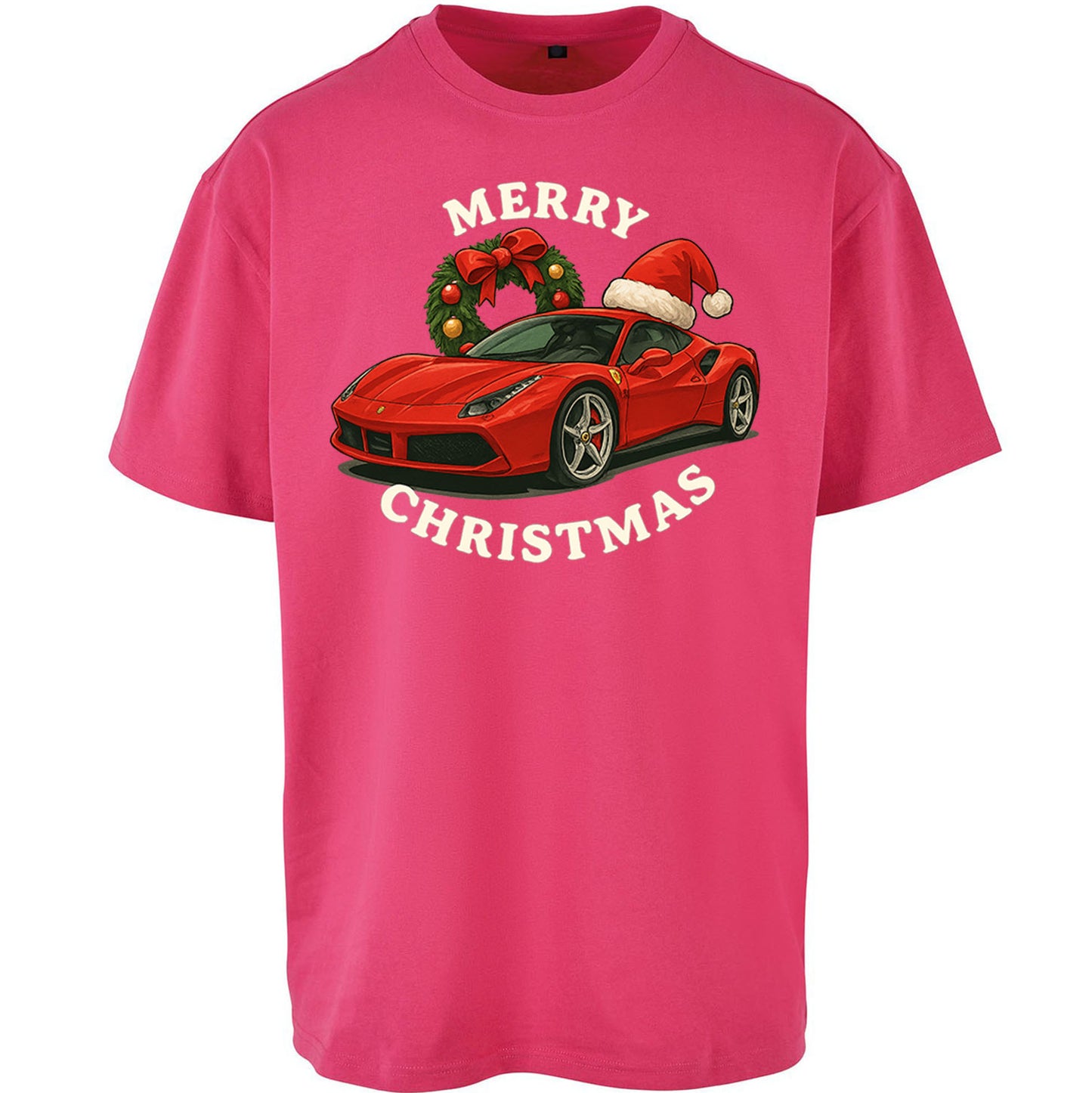 Ferrari Christmas Oversized T Shirt