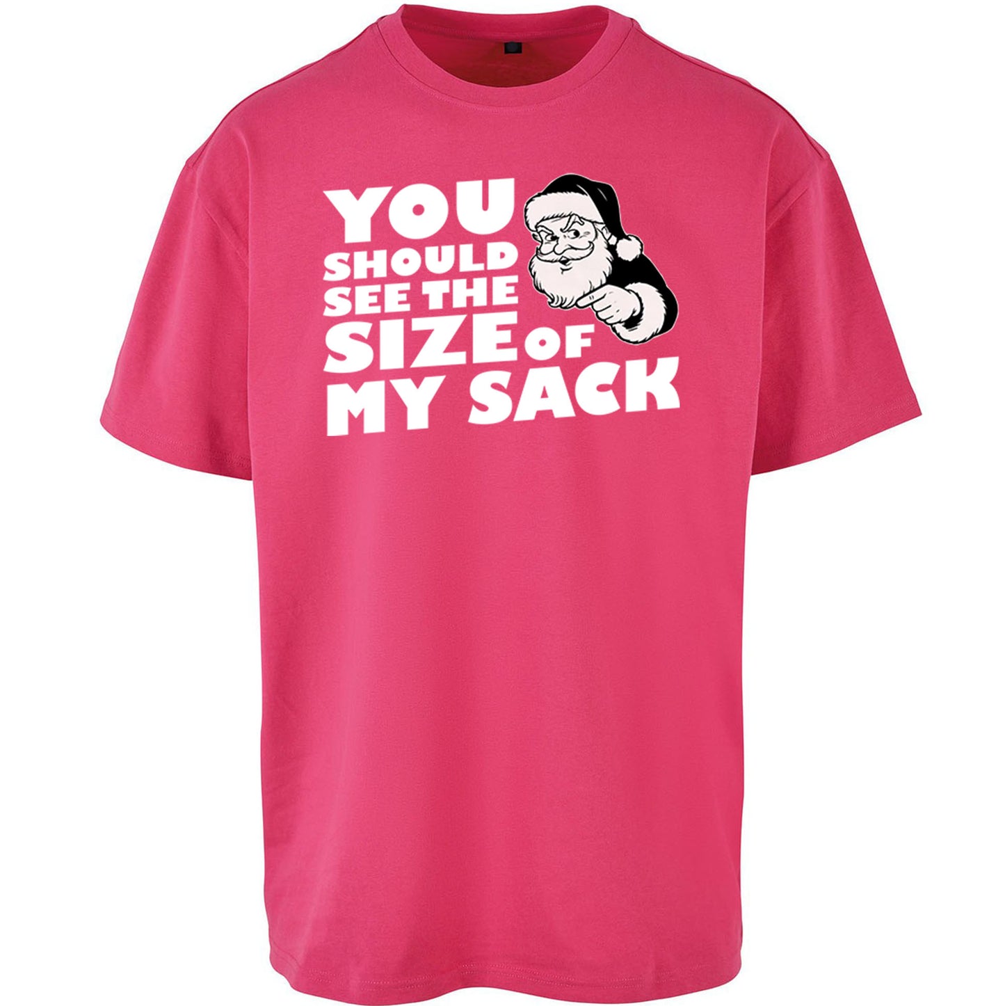 Santas Sack Oversized T Shirt