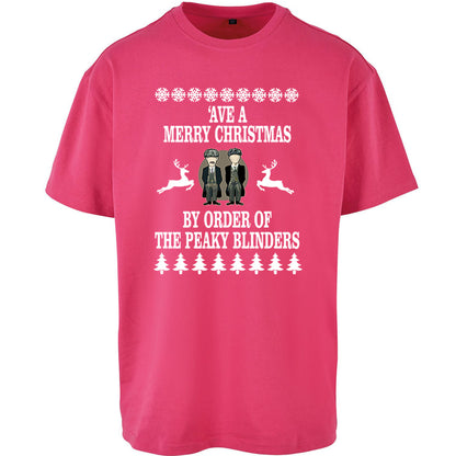 Peaky Blinders Christmas Oversized T Shirt