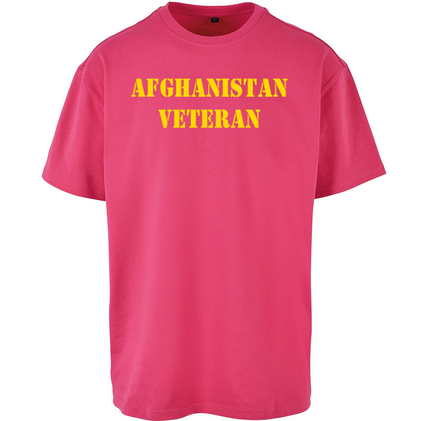 Afghanistan Veteran Oversized T Shirt 
