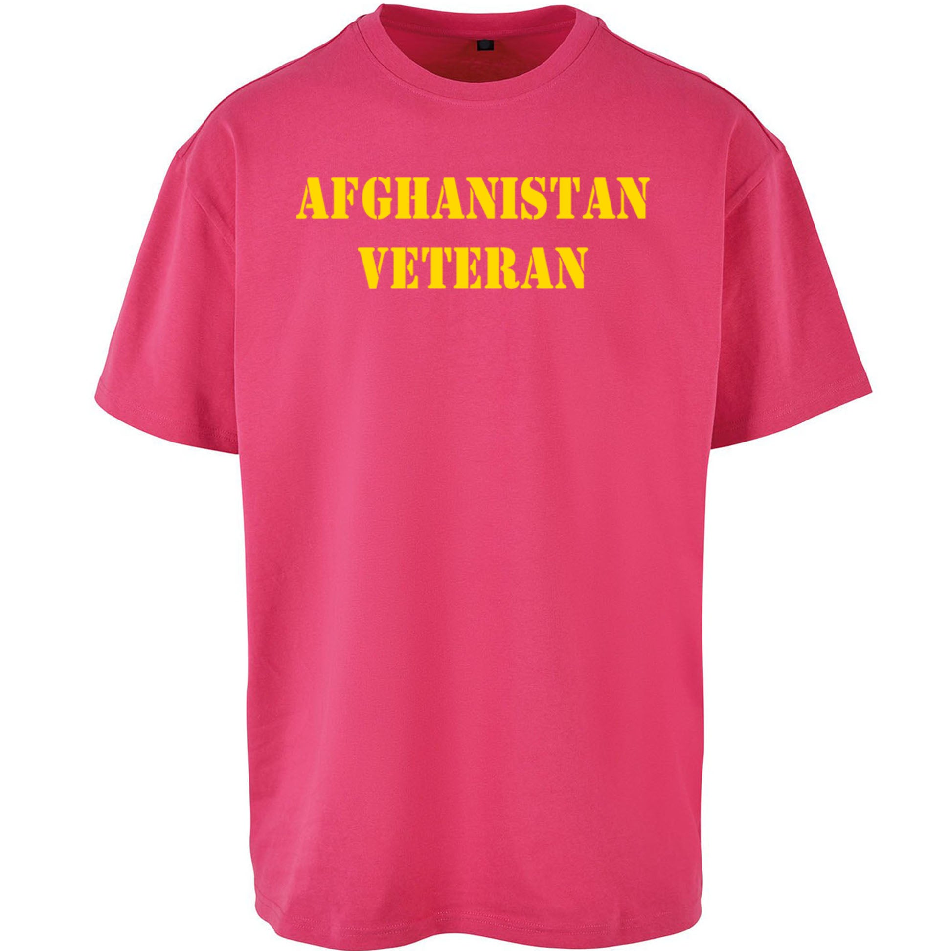Afghanistan Veteran Oversized T Shirt 