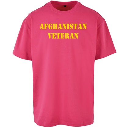 Afghanistan Veteran Oversized T Shirt 