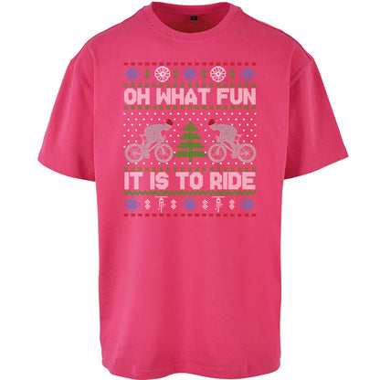 BMX Christmas Oversized T Shirt