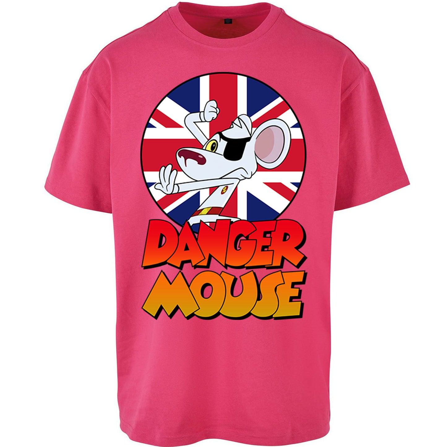 Danger Mouse Union Jack Oversized T Shirt
