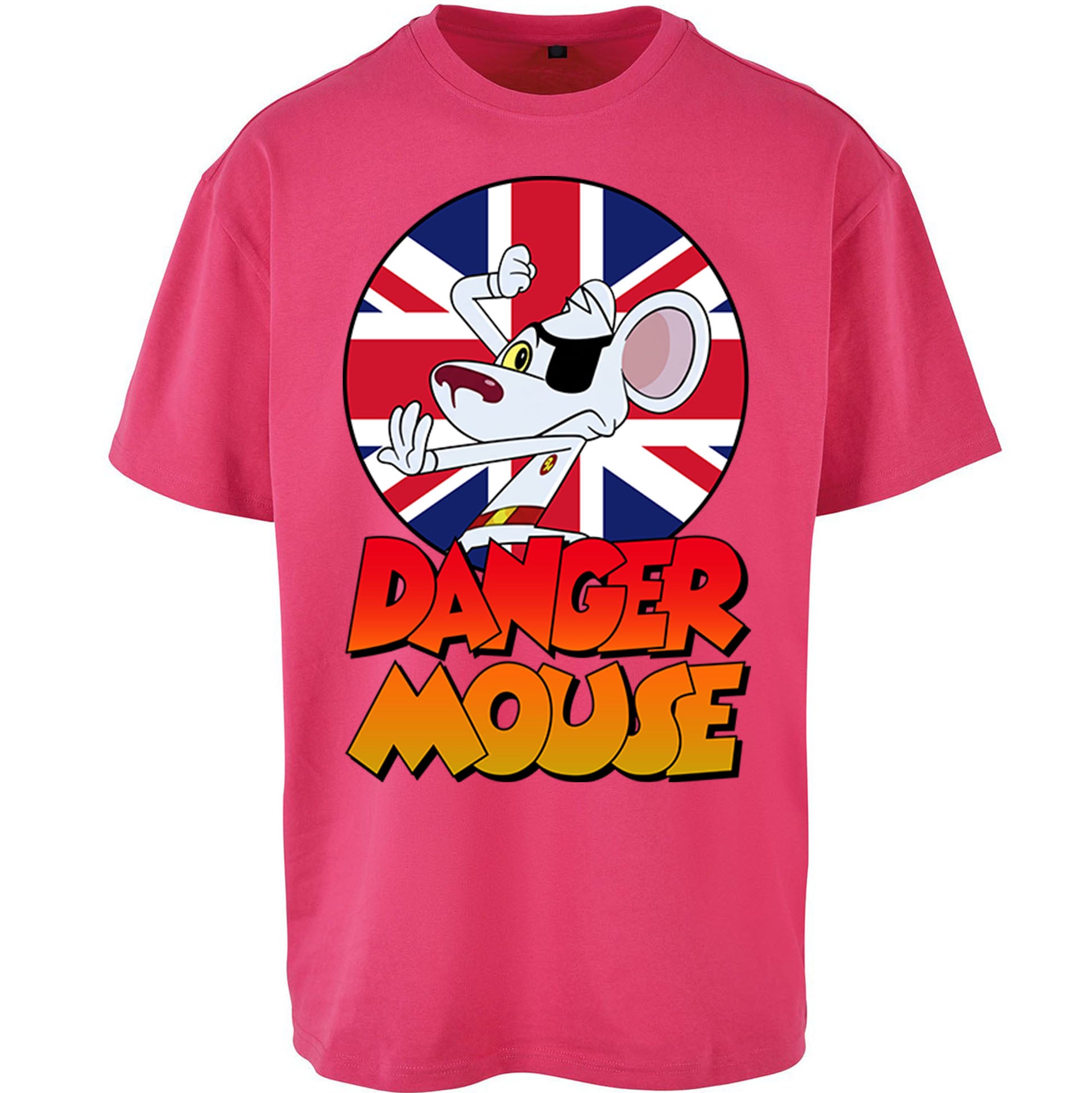 Danger Mouse Union Jack Oversized T Shirt