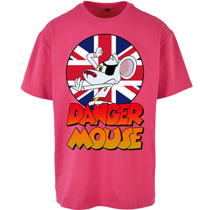 Danger Mouse Union Jack Oversized T Shirt