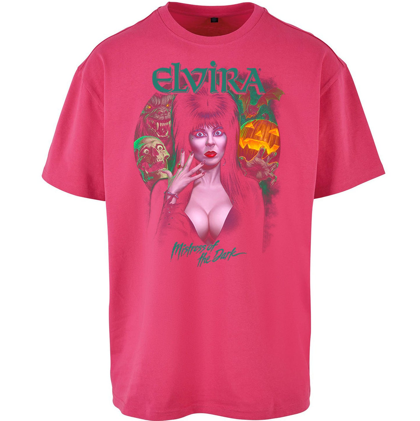 Elvira Mistress Of The Dark Oversized T Shirt