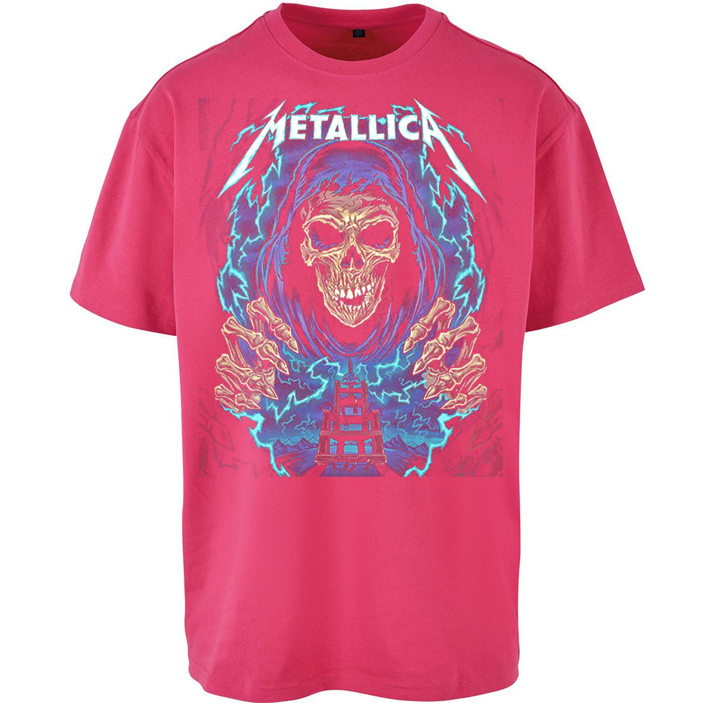 Metallica Albums Oversized T Shirt