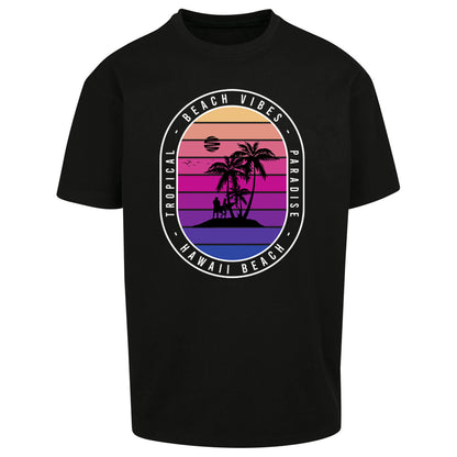 Hawaii Beach Oversized T Shirt