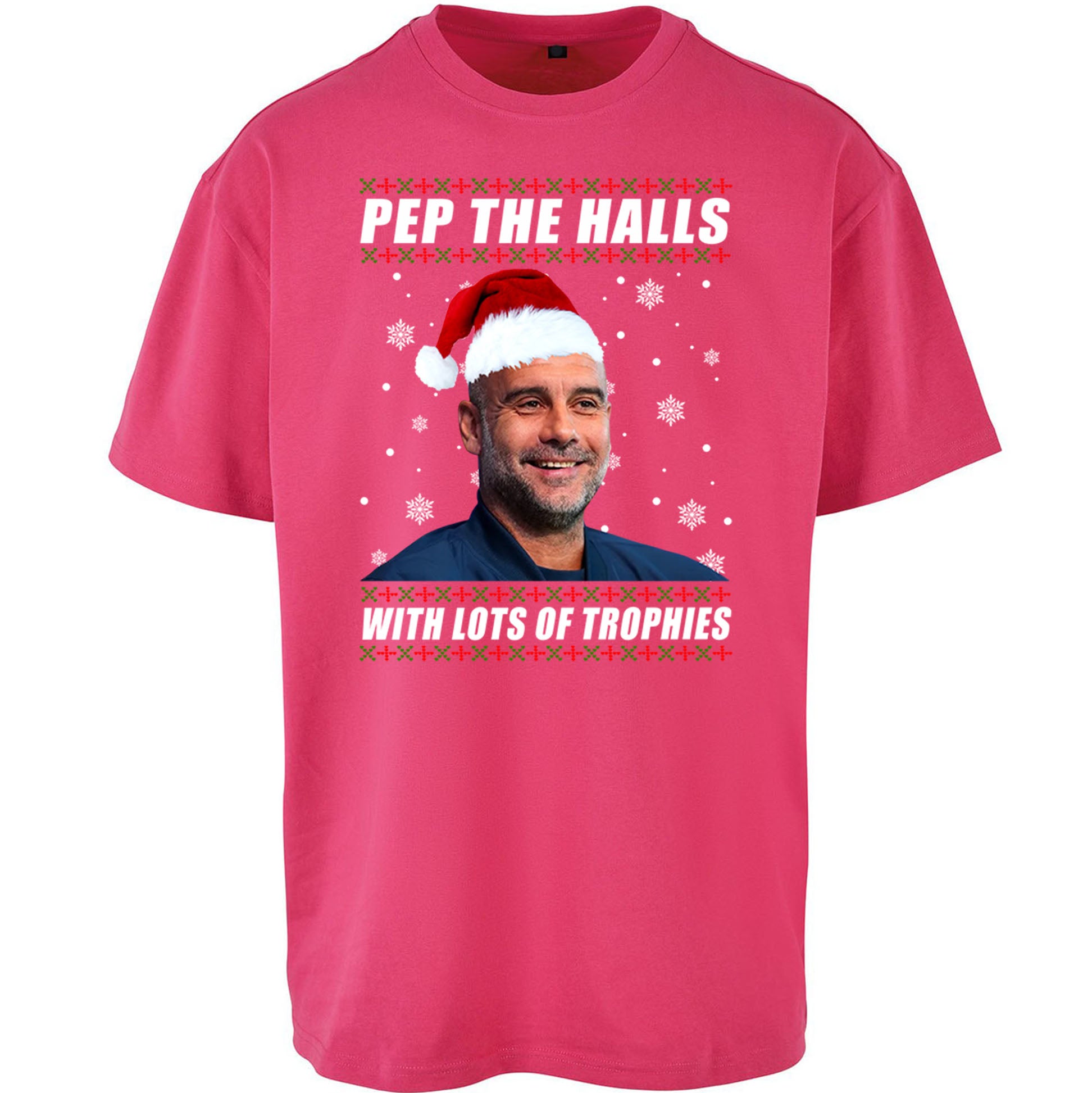 Pep Guardiola Christmas Oversized T Shirt 