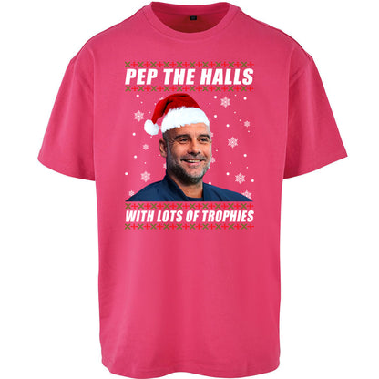 Pep Guardiola Christmas Oversized T Shirt 