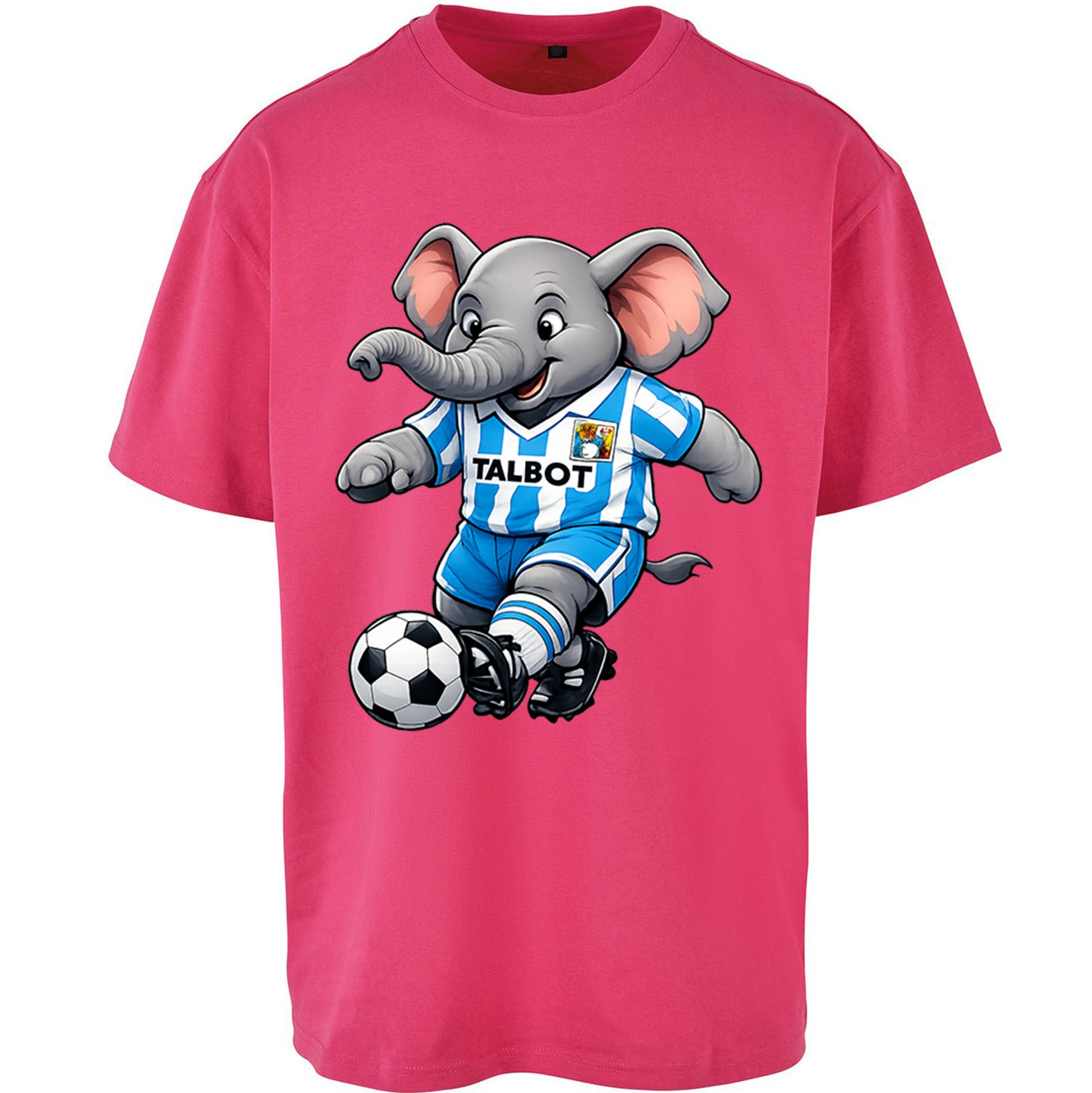 Retro Coventry City Football Oversized T Shirt