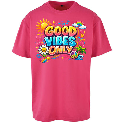 Good Vibes Only Oversized T Shirt