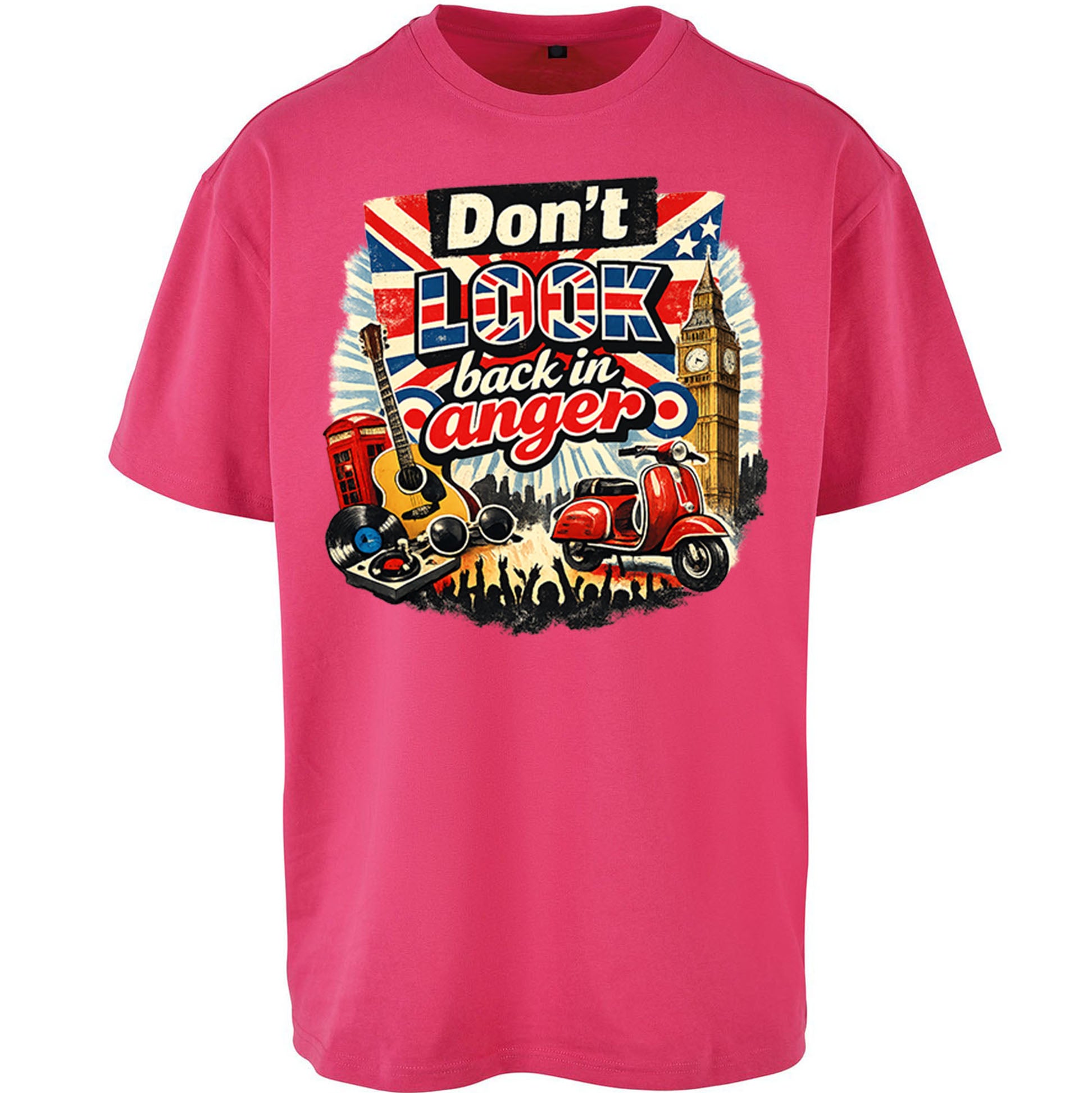 Don't Look Back In Anger Oversized T Shirt 