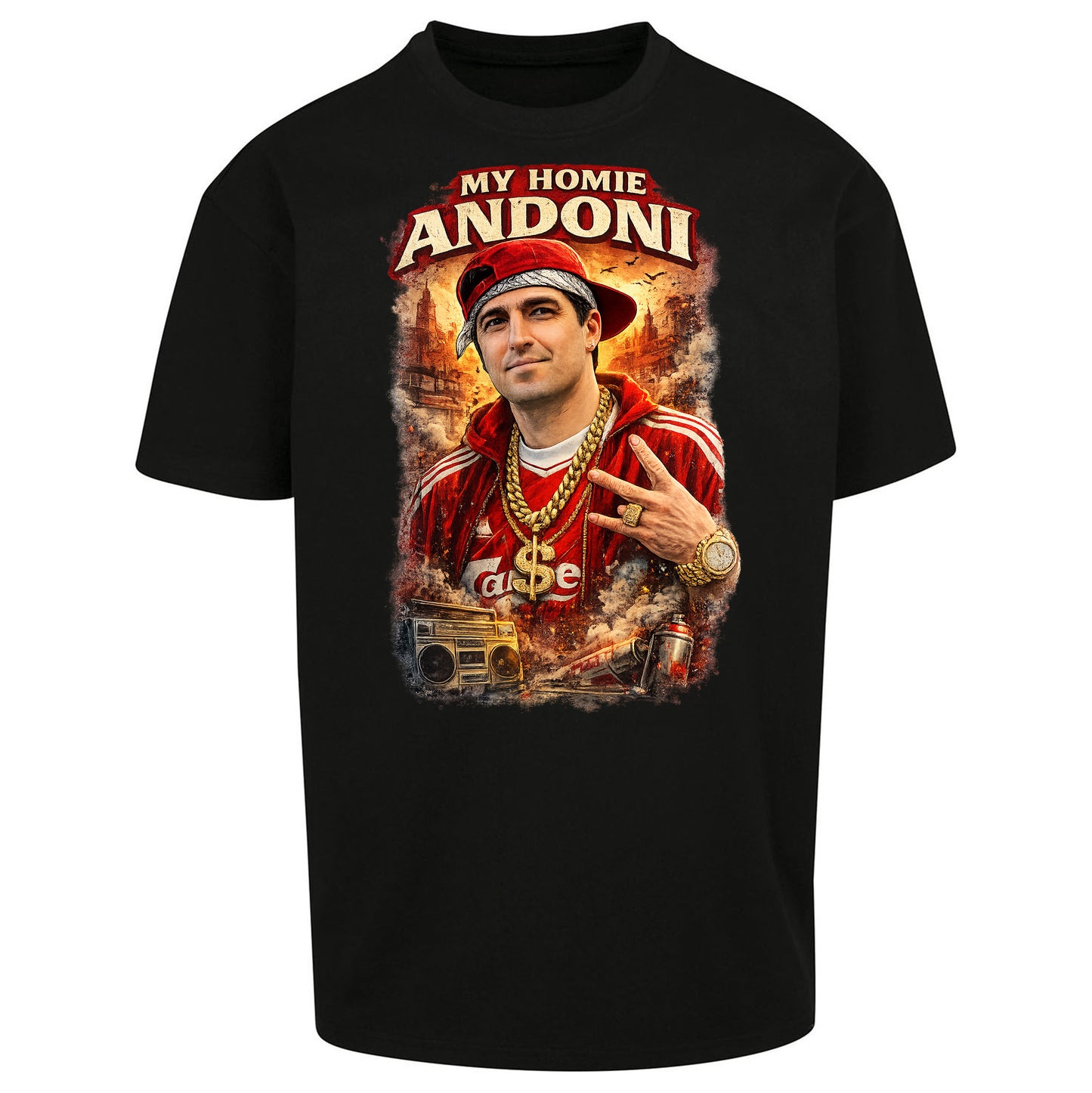 My Homie Andoni Iraola Liverpool Football Oversized Tee 