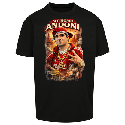 My Homie Andoni Iraola Liverpool Football Oversized Tee 