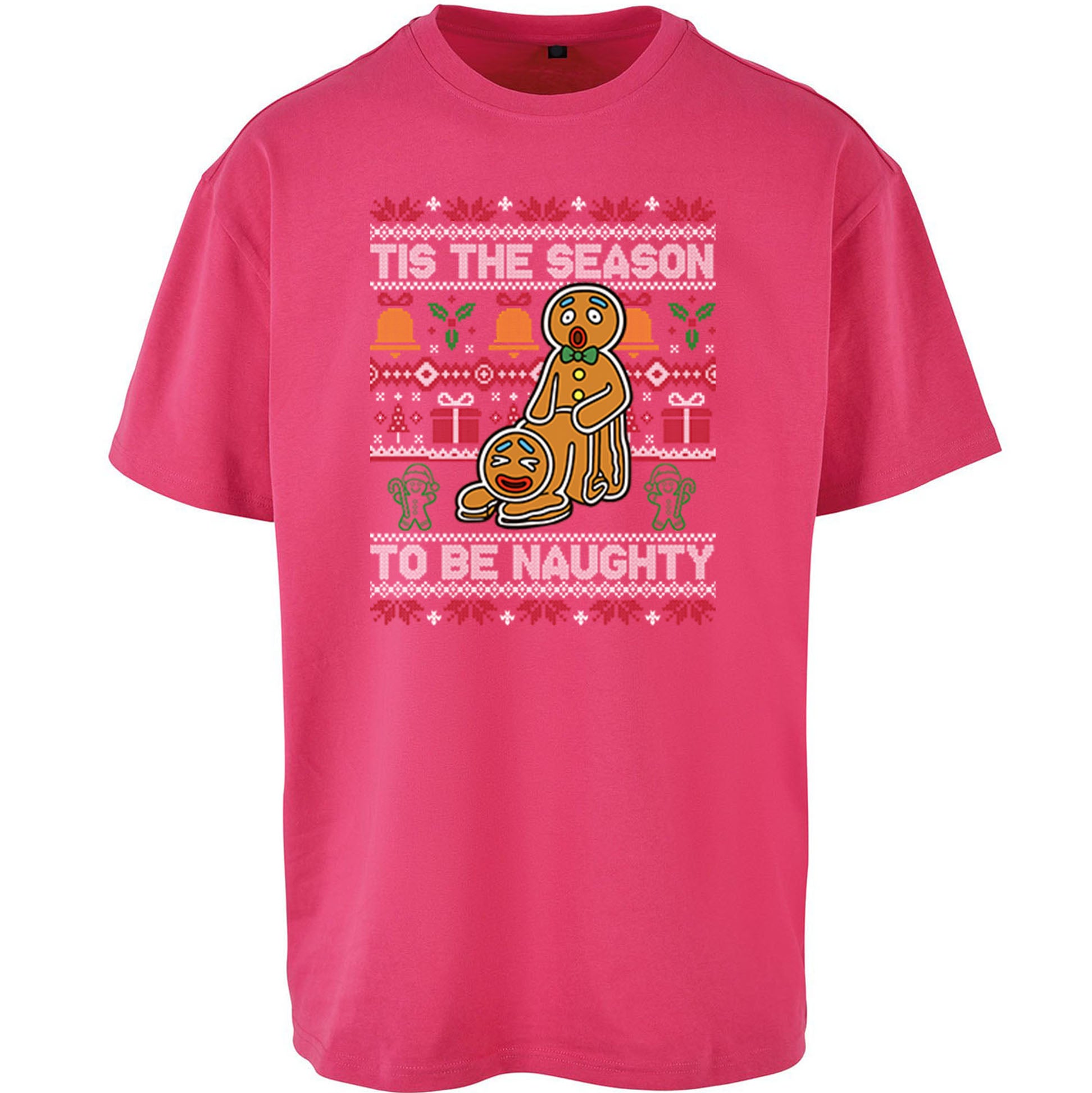 Ginger Bread Man Oversized T Shirt