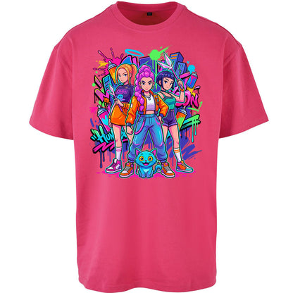 Demon Hunters Oversized T Shirt 