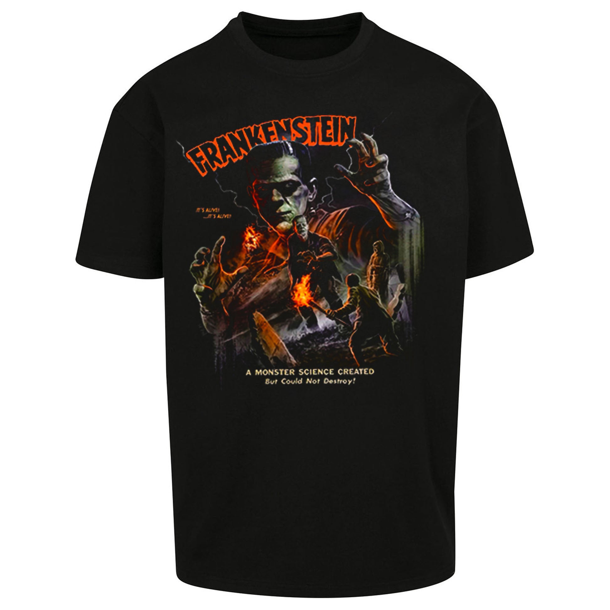 Frankenstein It's Alive Oversized T Shirt