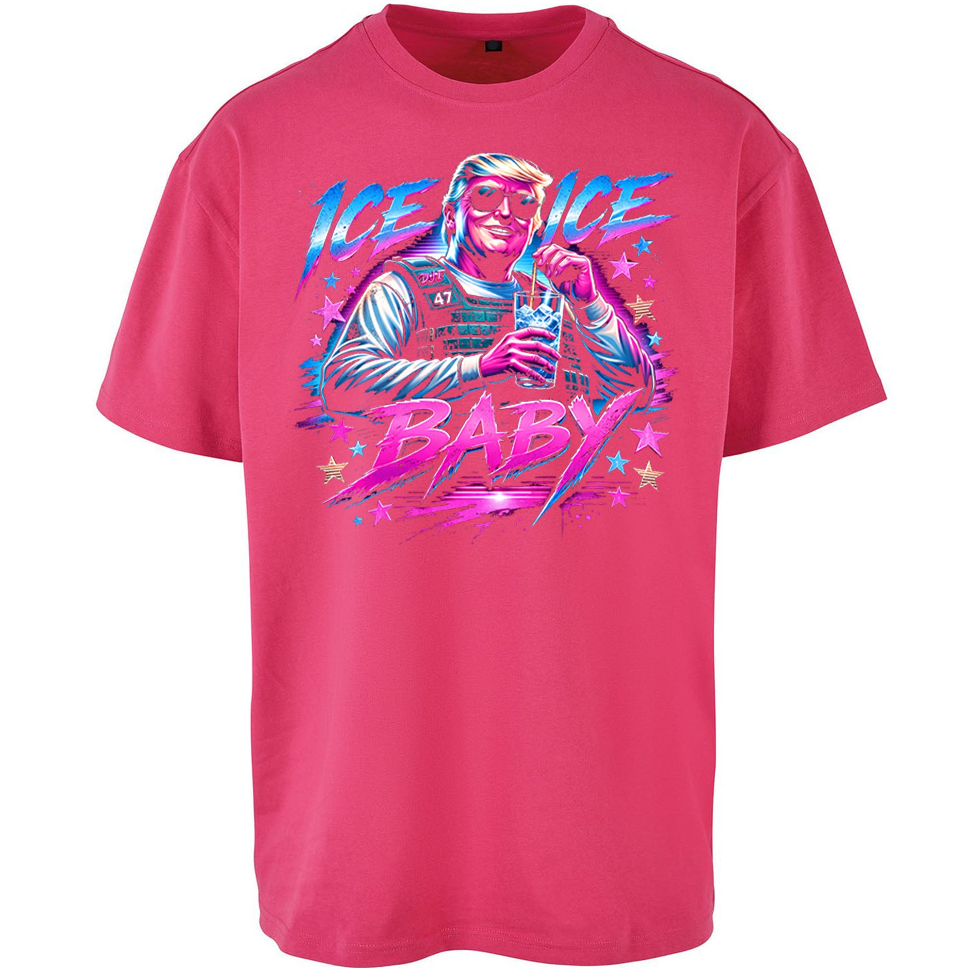 Donald Trump Ice Ice Baby Oversized T Shirt