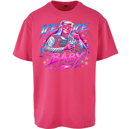 Donald Trump Ice Ice Baby Oversized T Shirt