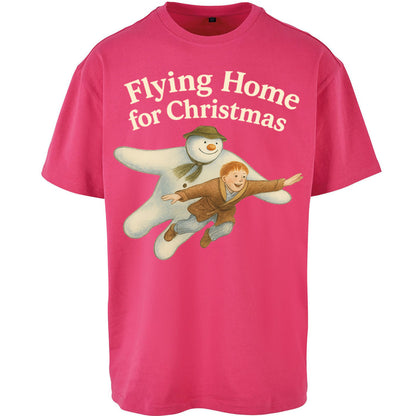 The Snowman Christmas - Oversized T Shirt