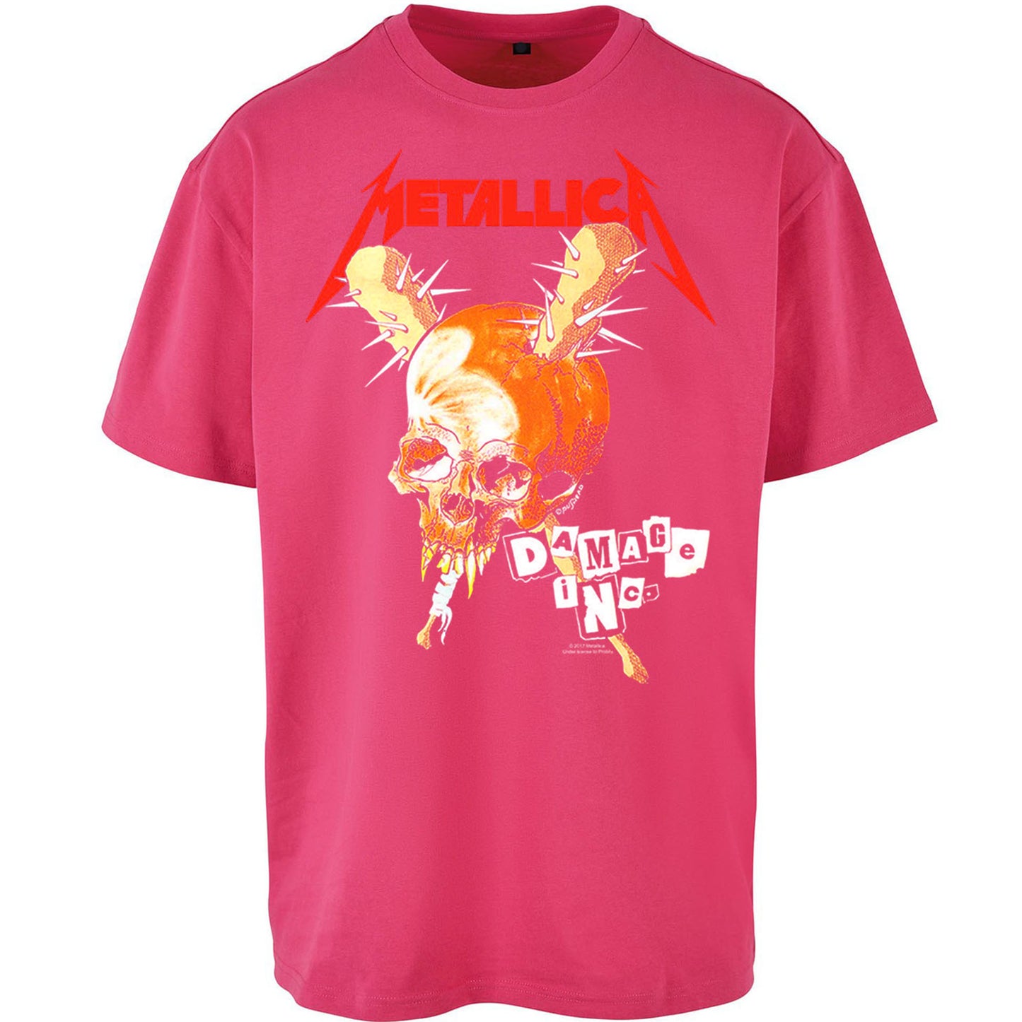 Metallica Damage Inc. Oversized T Shirt