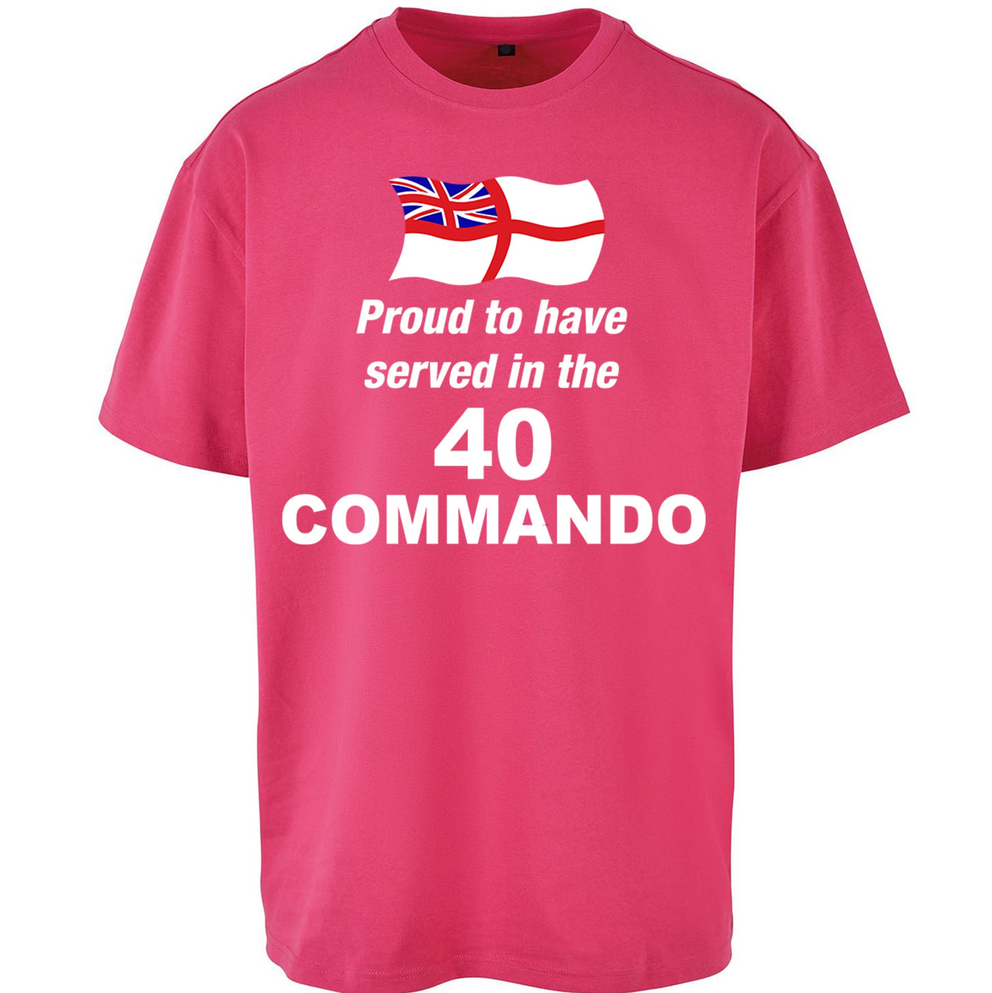 40 Commando Royal Marines Oversized T Shirt