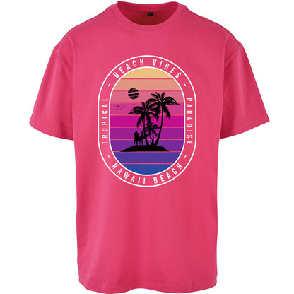 Hawaii Beach Oversized T Shirt