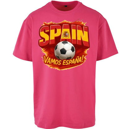 Spain Retro World Cup Oversized T Shirt