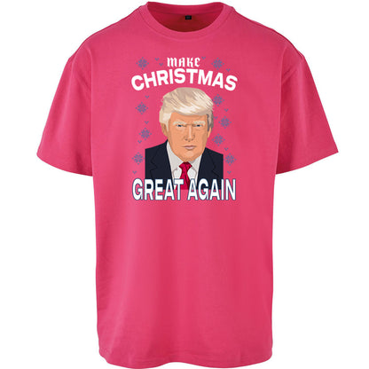 Make Christmas Great Again Oversized T Shirt