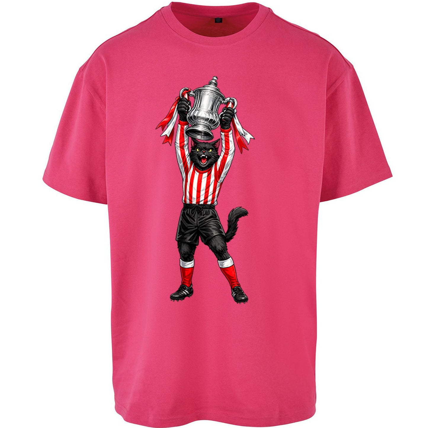 Retro Sunderland FA Cup Winners 1972-1973 - Oversized T Shirt