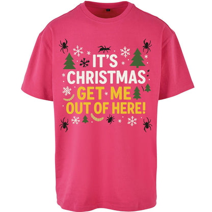 It’s Christmas Get Me Out Of Here I’m A Celebrity Christmas - Oversized T Shirt