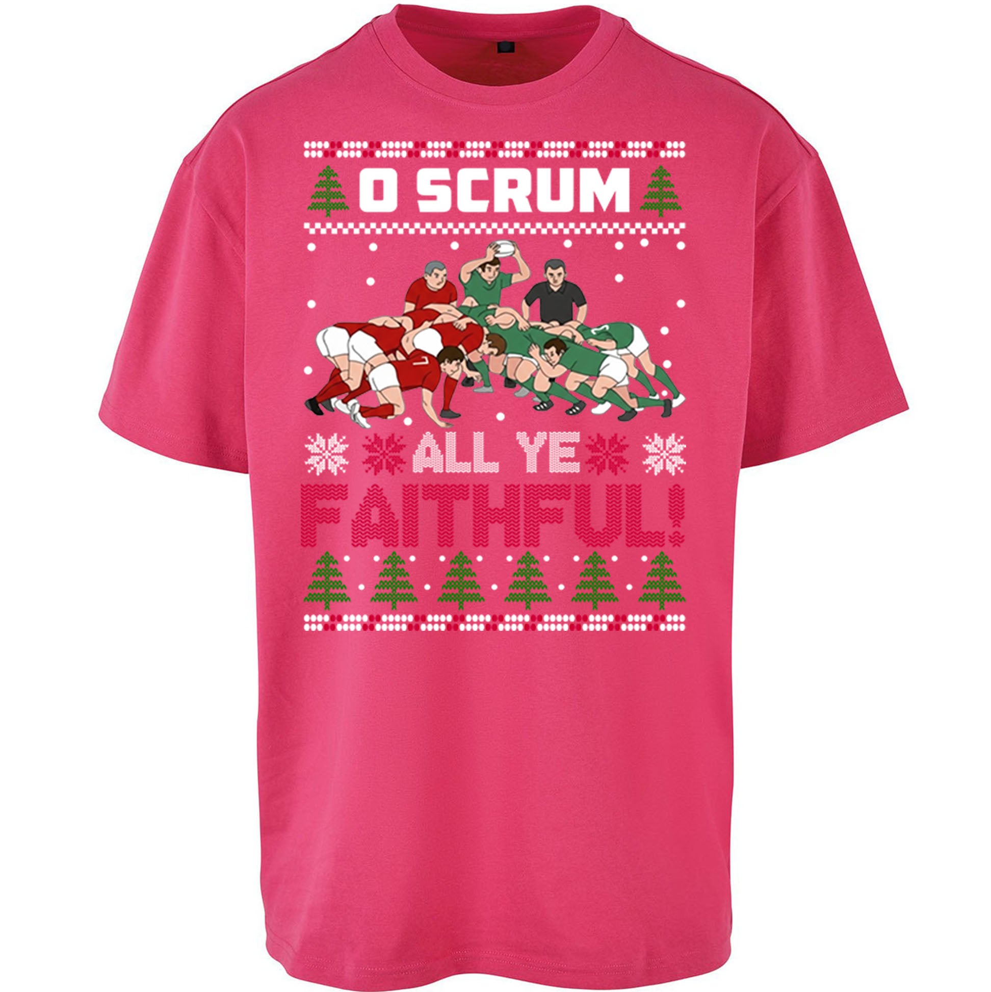 O Come All ye Faithfull Oversized T Shirt