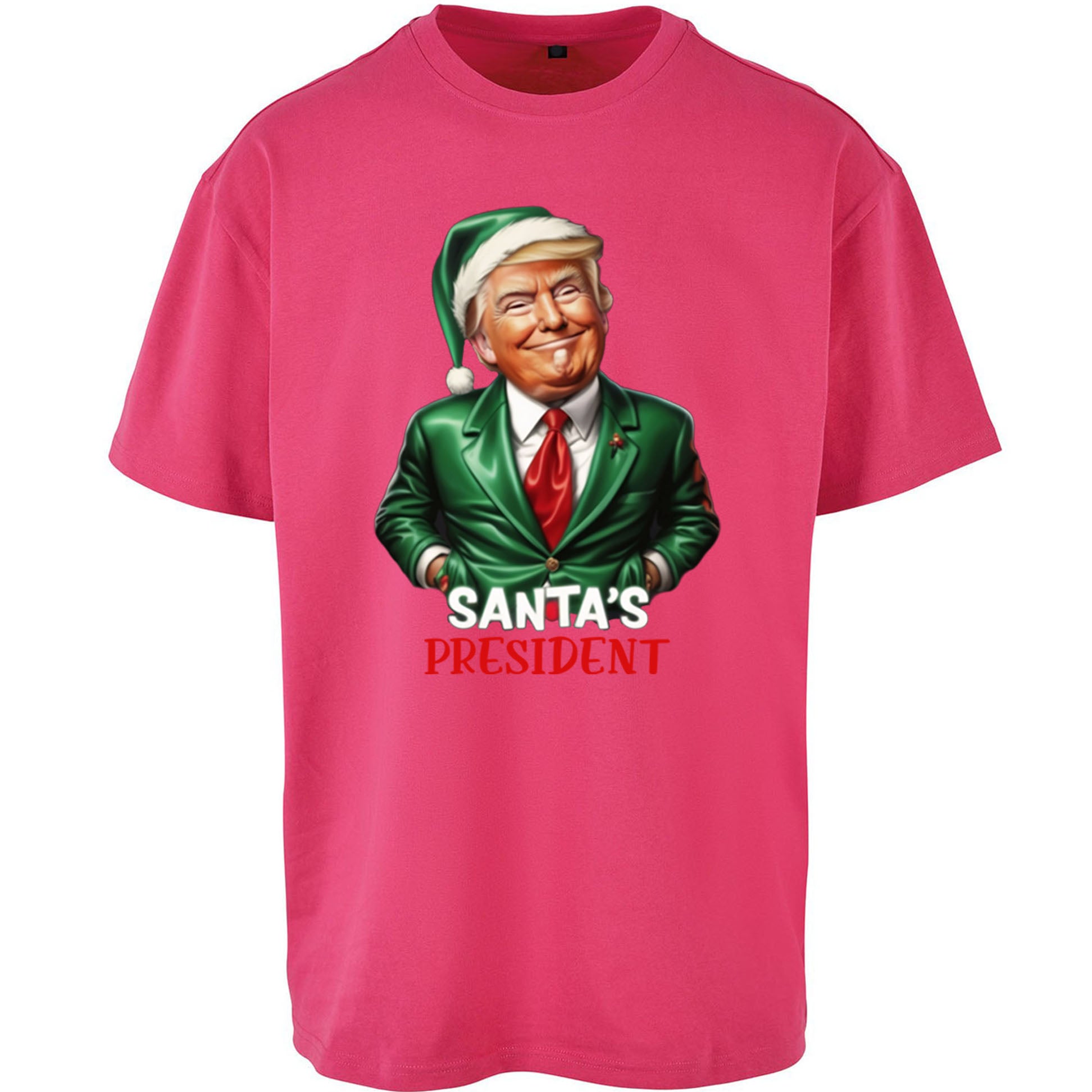 Donald Trump Christmas Oversized T Shirt