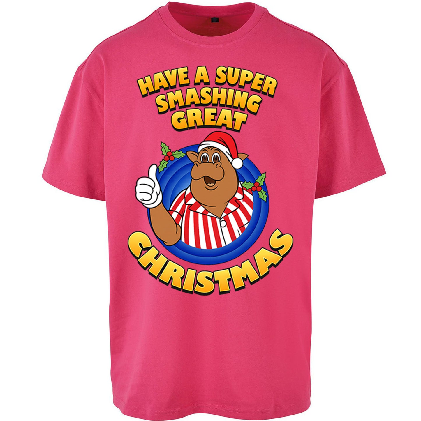 Bullseye Christmas Oversized T Shirt