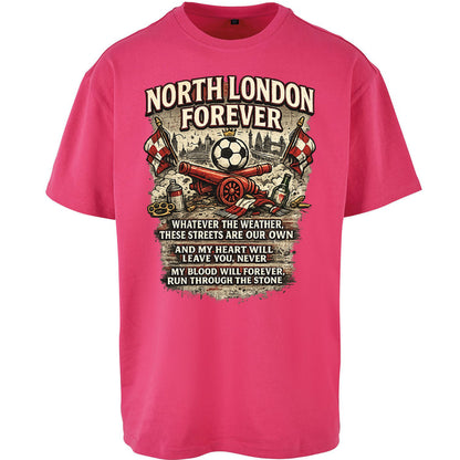 Arsenal North London Forever Oversized T Shirt