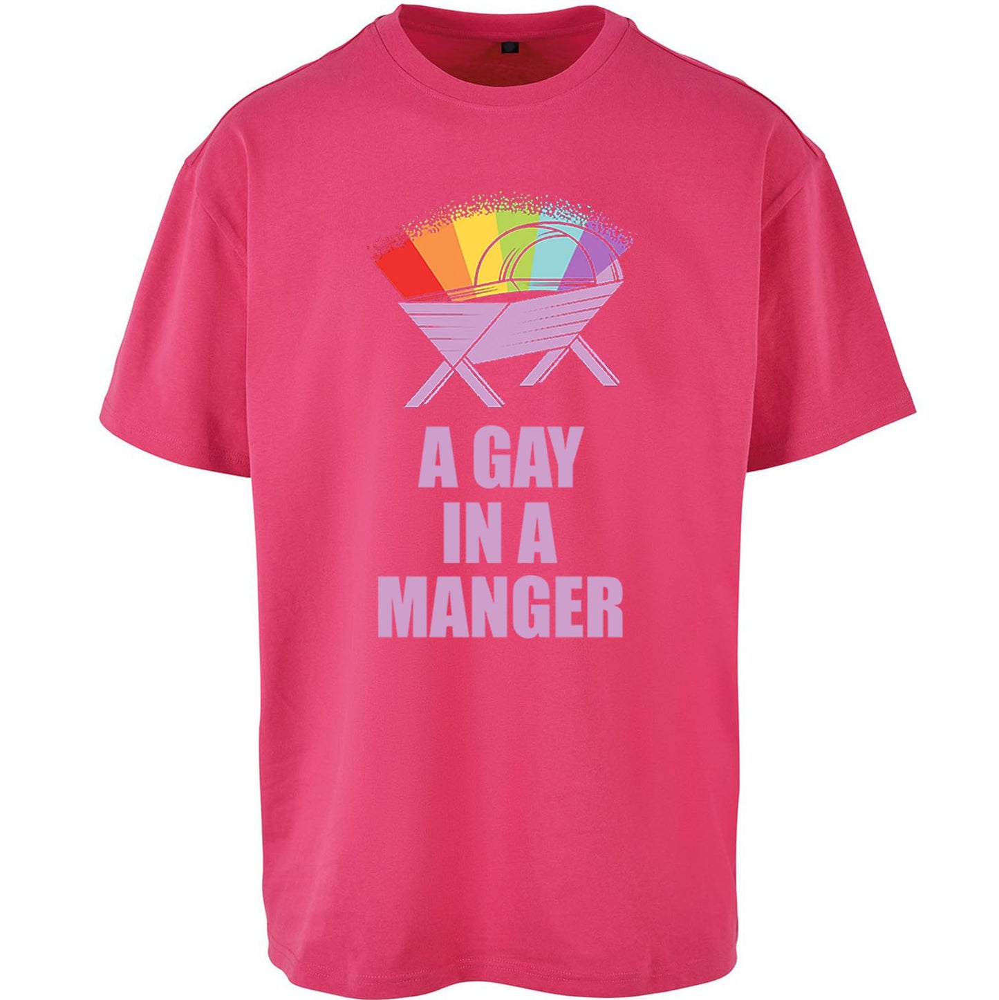 Gay Christmas Oversized T Shirt