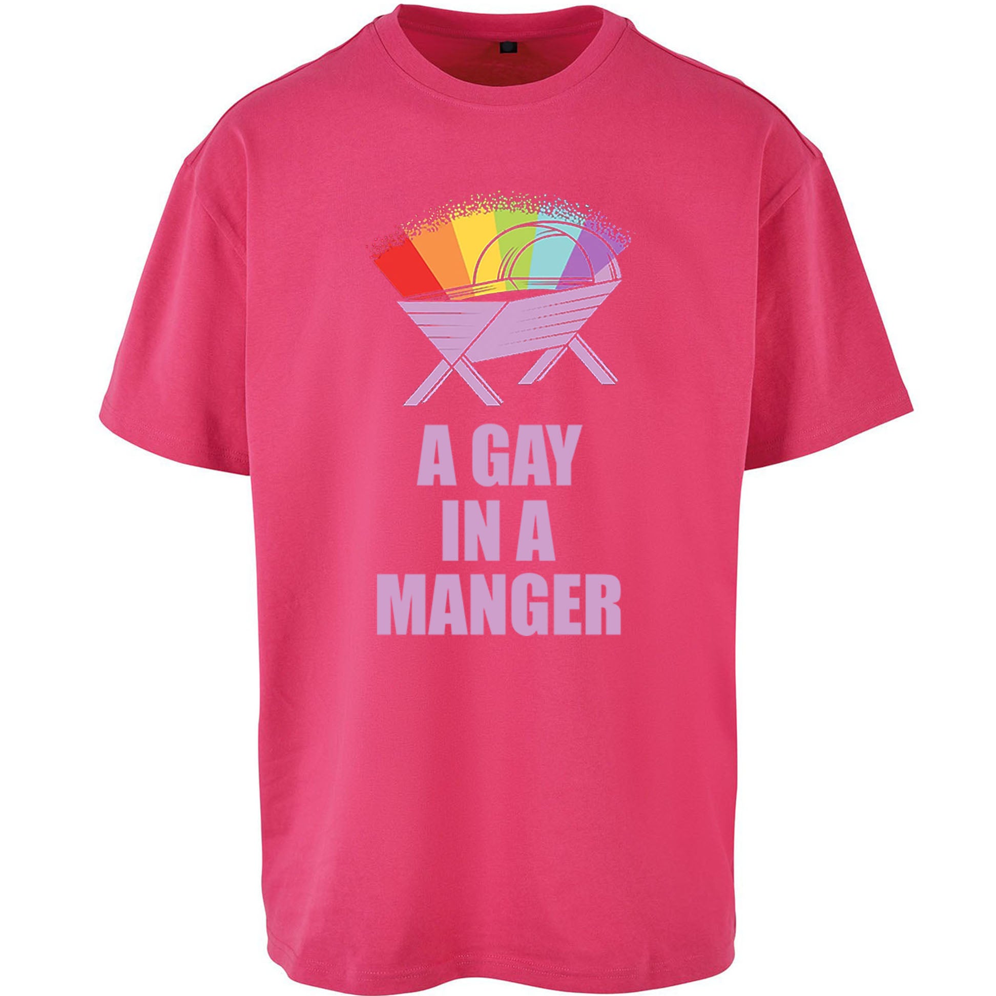Gay Christmas Oversized T Shirt