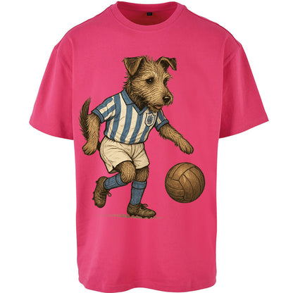 Retro Huddersfield Town Christmas - Oversized T Shirt
