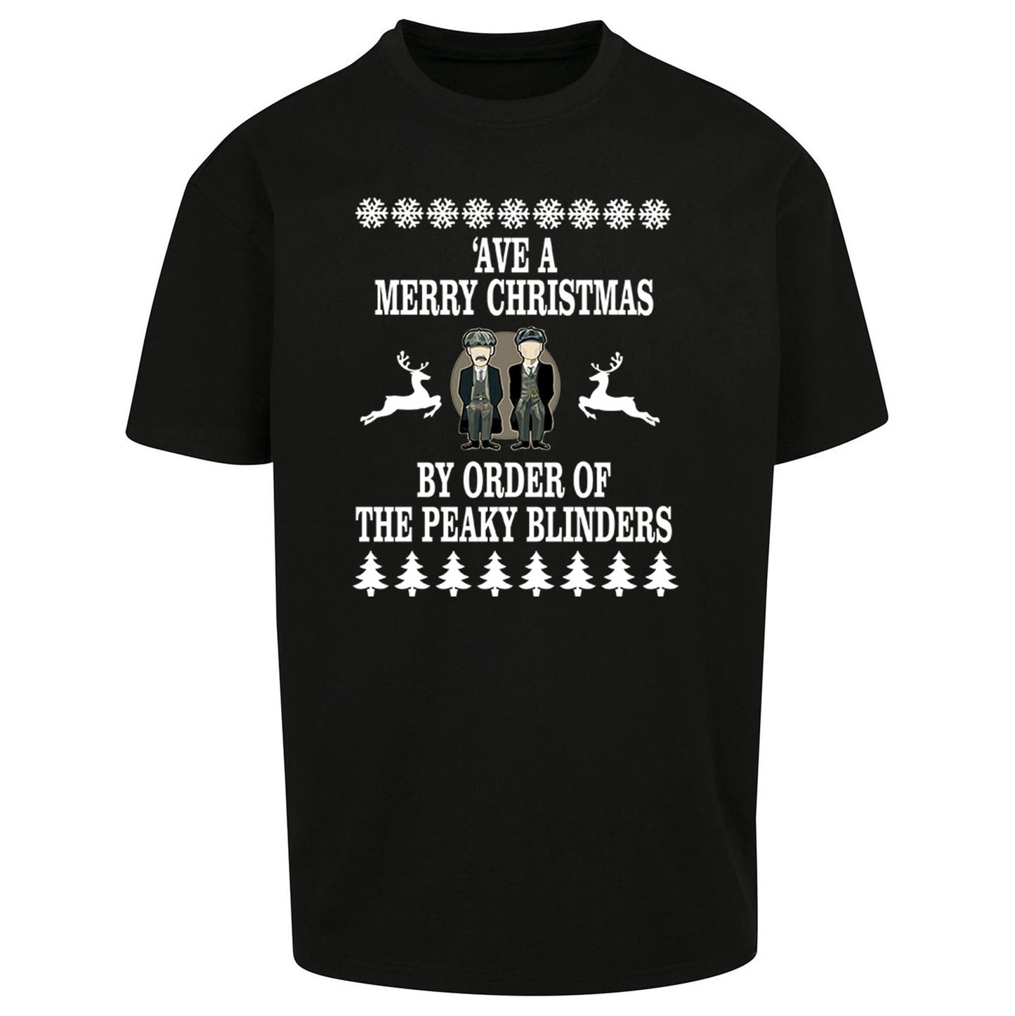 Peaky Blinders Christmas Oversized T Shirt