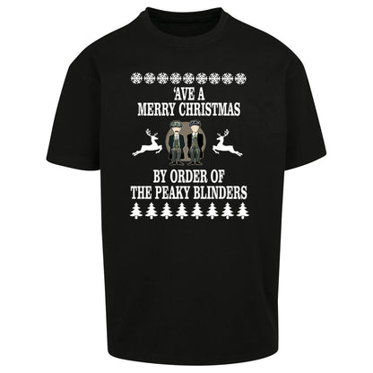 Peaky Blinders Christmas Oversized T Shirt