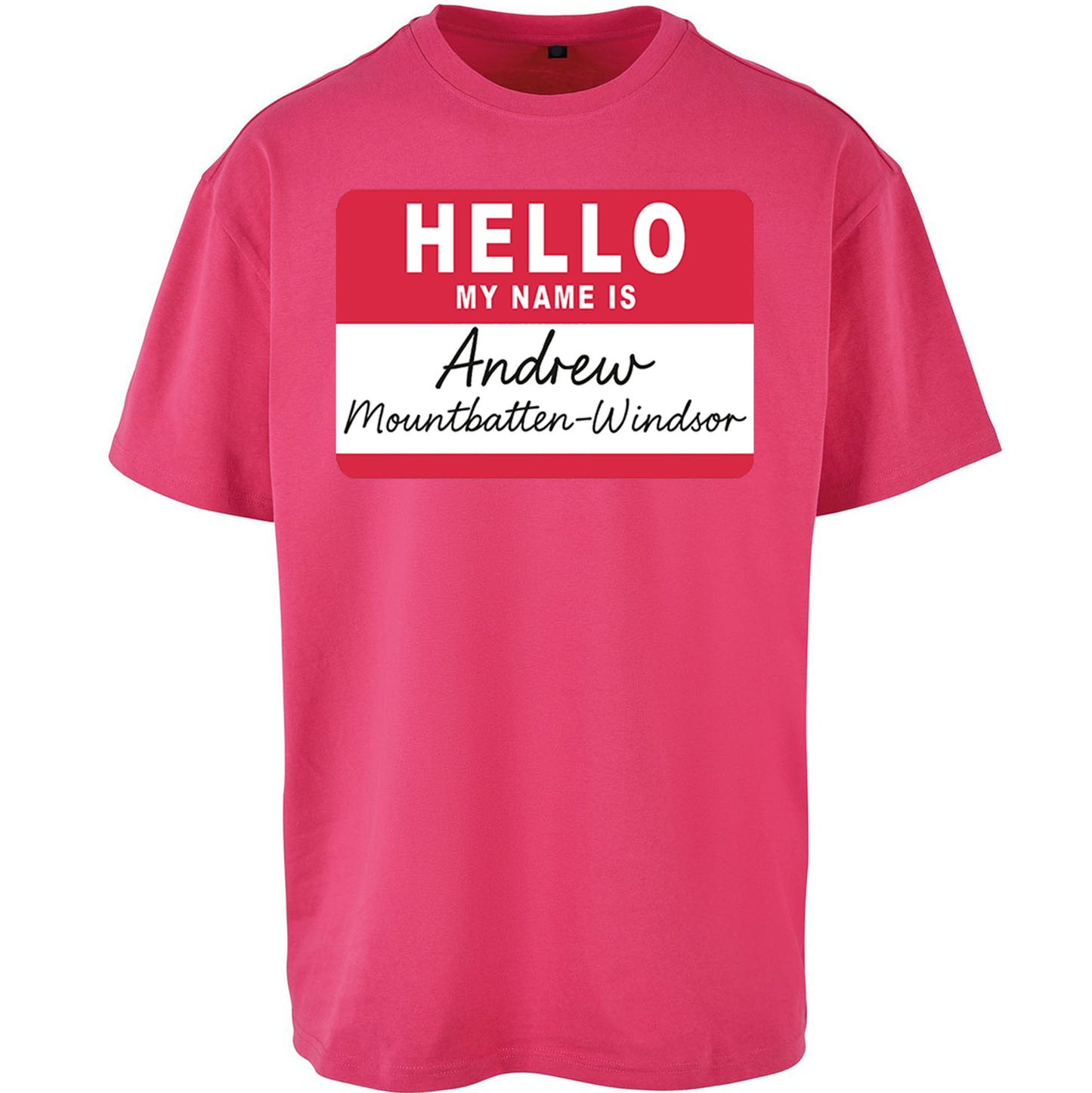 Andrew Mountbatten Windsor Oversized T Shirt