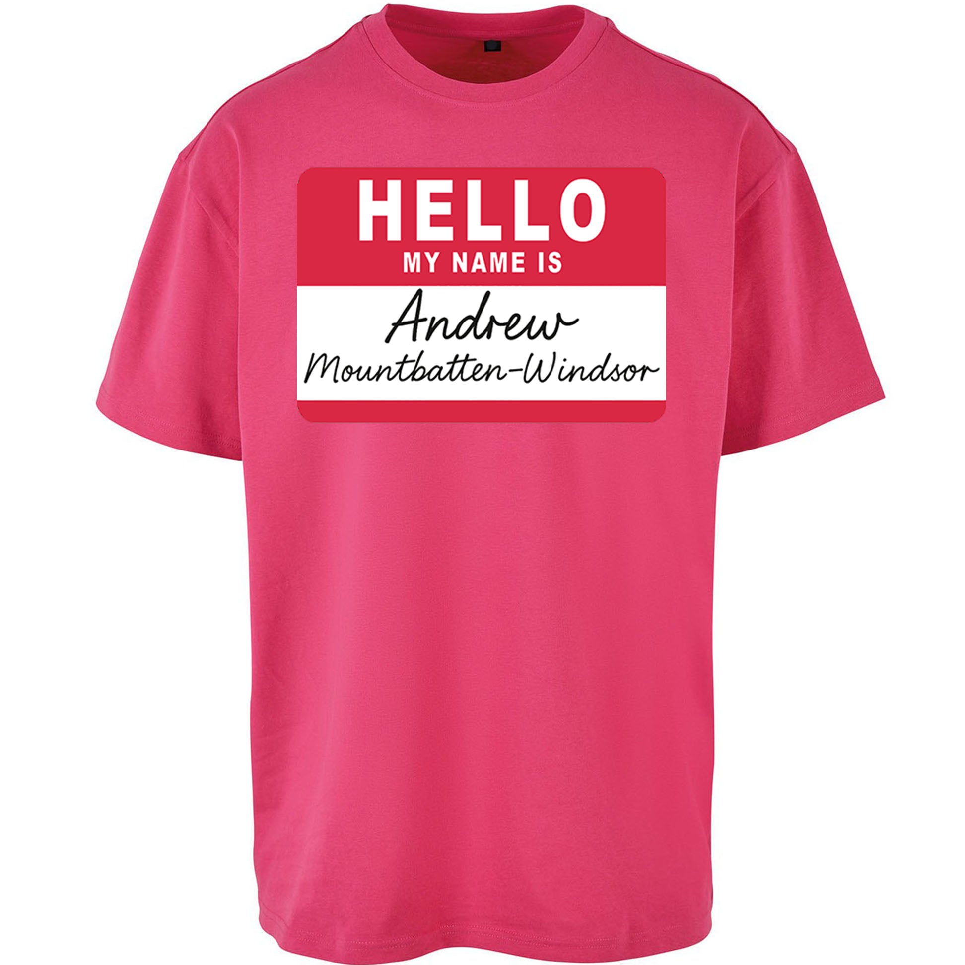 Andrew Mountbatten Windsor Oversized T Shirt