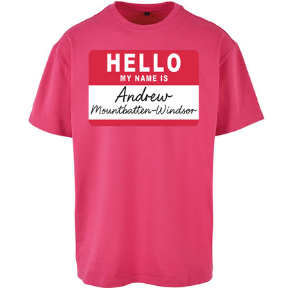Andrew Mountbatten Windsor Oversized T Shirt