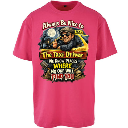 Taxi Driver Oversized T Shirt