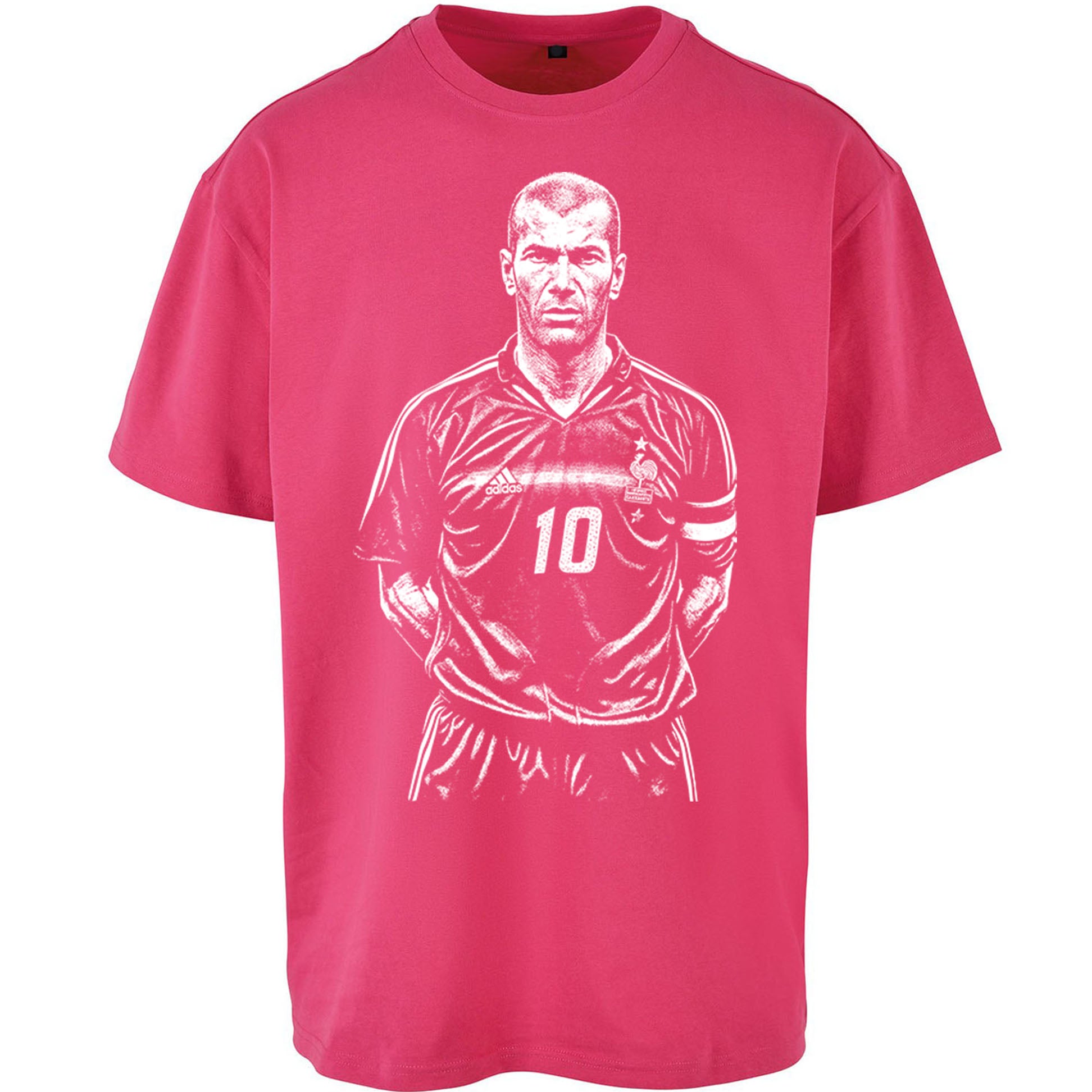 Zidane France 10 Oversized T Shirt